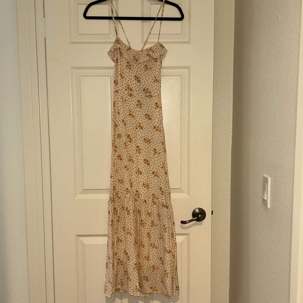 Boho floral dress